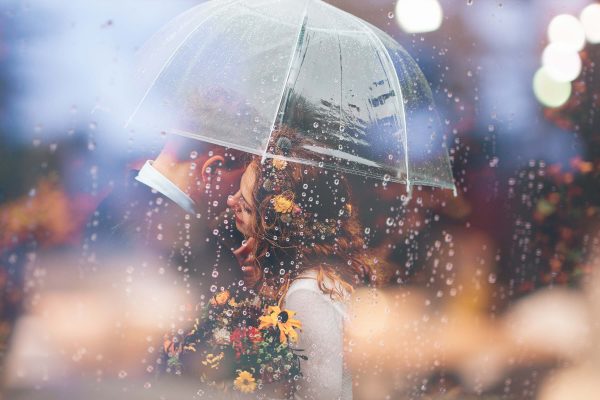 image 4 brolly umbrella used at wedding
